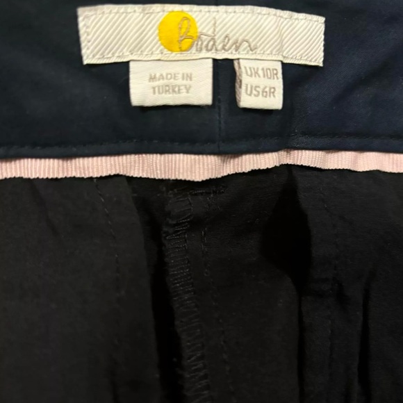 Boden Women's Ponte Wide Leg Culottes Black Size 6 - Picture 7 of 7